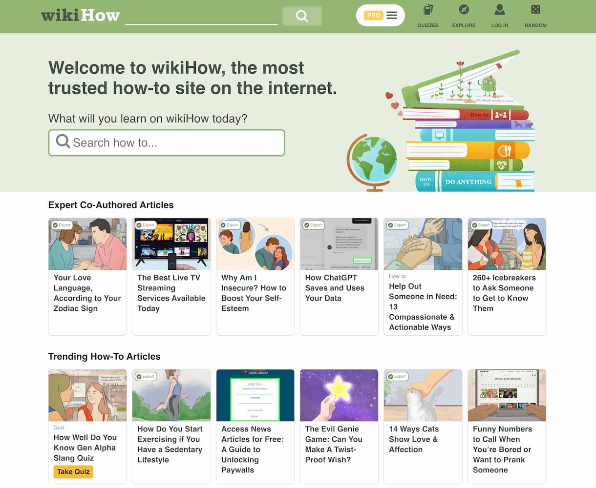 wikiHow 截图